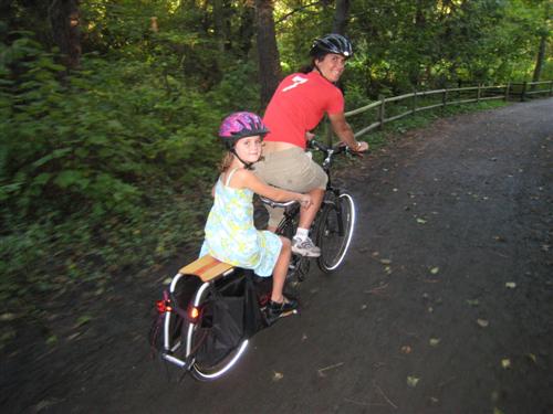 first day of school on the xtracycle