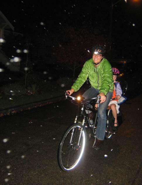 Ridin’ home from the soccer party