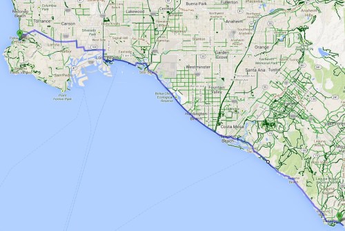 palos verdes to Doheny Beach 2