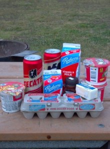 Pacific Coast Tour Groceries